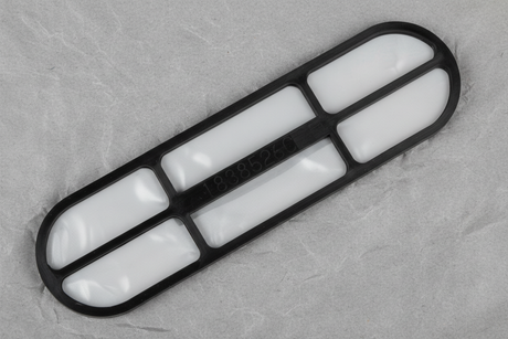 Ford Super Duty oil cooler screen filter top section macro detail alternate