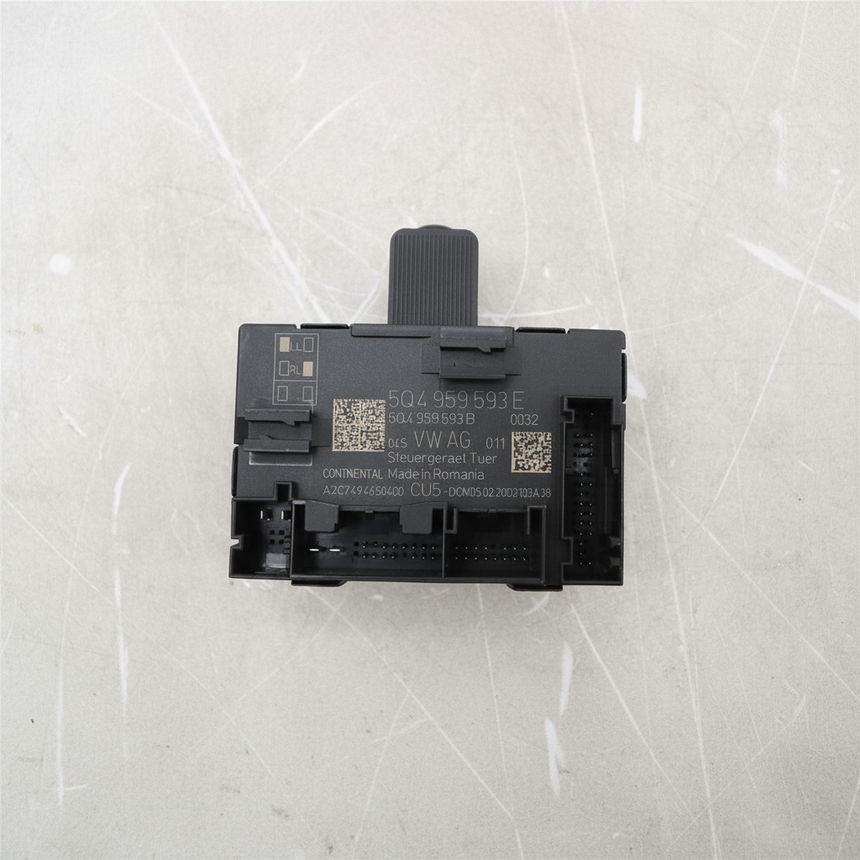 VW Golf GTI Jetta Tiguan Driver Front Door Control Module OEM - Alternate View