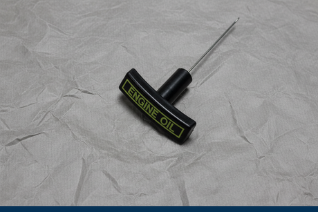 2003-2007 Ford F-250 F-350 Super Duty 6.0L Diesel Engine Oil Dipstick Genuine OEM - Detail View