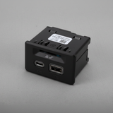 2021-2025 Tahoe Suburban Yukon Escalade ESV OEM Black Multimedia USB - Middle Macro