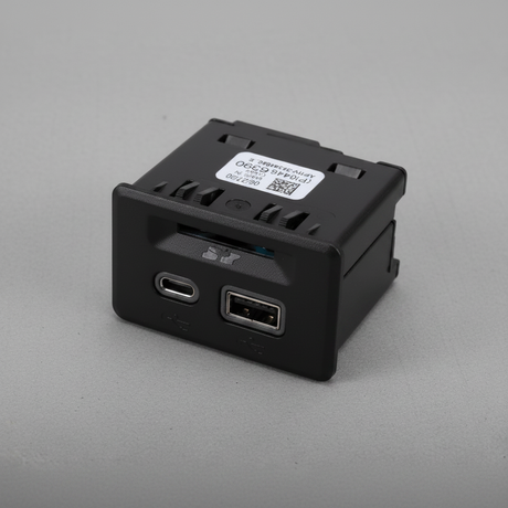 2021-2025 Tahoe Suburban Yukon Escalade ESV OEM Black Multimedia USB - Middle Macro