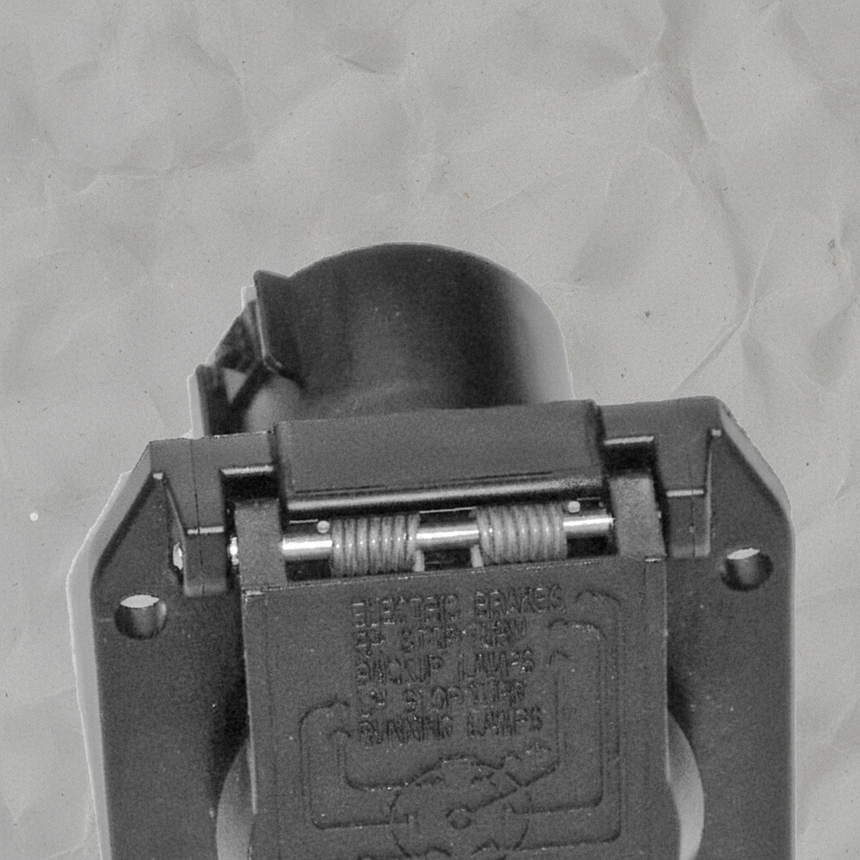 2009-2025 Volkswagen Atlas ID.4 ID. Buzz Tiguan Touareg OEM 7-Pin Towing Connector