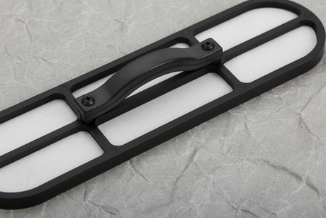 Ford Super Duty oil cooler screen filter bottom section macro detail