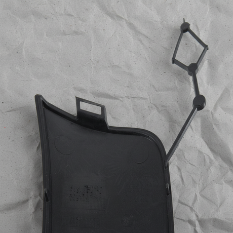 2022-2024 Volkswagen Jetta OEM Front Tow Eye Cap Unpainted