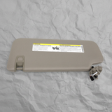 2017-2019 GMC Acadia OEM Passenger Side Sun Visor Beige Cloth