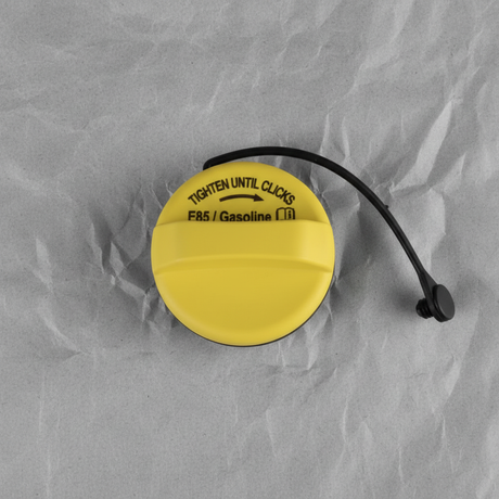 2020-2025 Ford F-250 F-350 6.2 6.7 Yellow Gas Filler Cap Genuine OEM