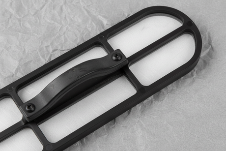 Ford Super Duty oil cooler screen filter top section macro detail