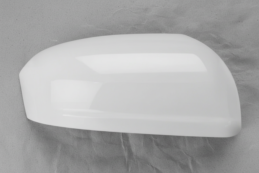 2014-2015 Honda Civic Sedan Passenger Side Mirror Skull Cap *NH578* Taffeta White OEM