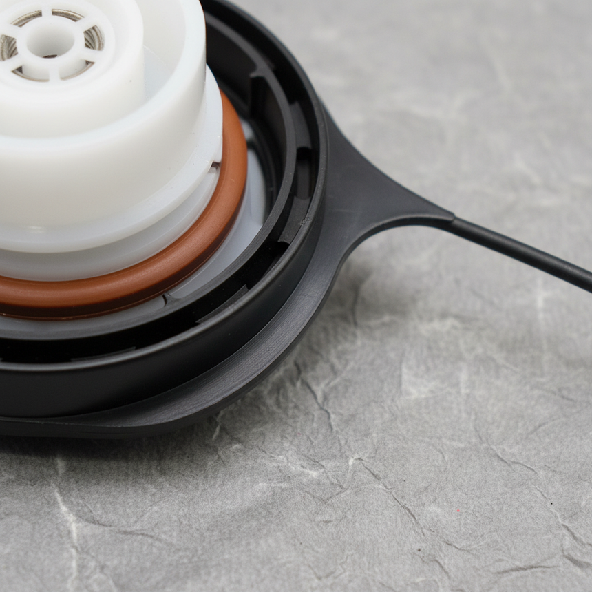 Fuel Tank Gas Cap - Bottom Detail 2