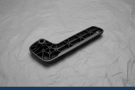 2016-2019 Ford Explorer 2nd Row Driver Side Seat Recline Handle Ebony Genuine OEM - Close Up