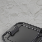 2019-2023 Silverado 1500 2500HD 3500HD Genuine OEM Black Leather Armrest - Bottom Detail 2
