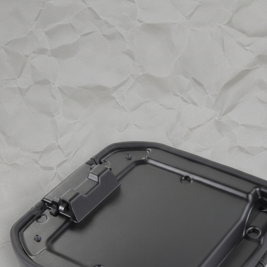 2019-2023 Silverado 1500 2500HD 3500HD Genuine OEM Black Leather Armrest - Bottom Detail 2