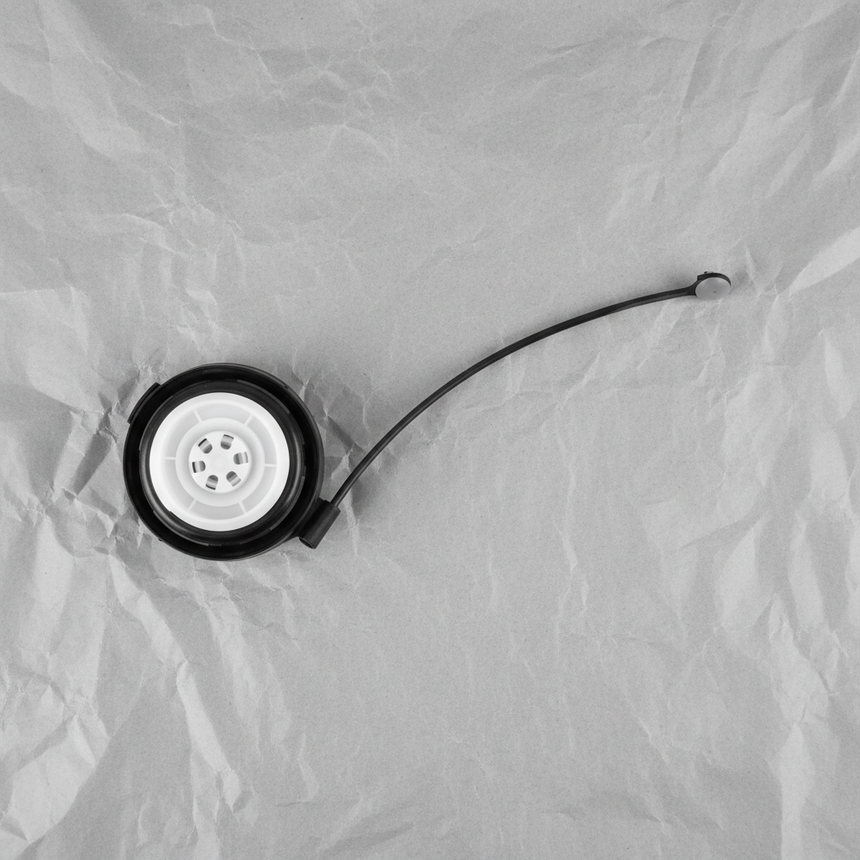 2012-2024 Nissan Titan Frontier NV Armada Fuel Cap w/Tether OEM – Full View