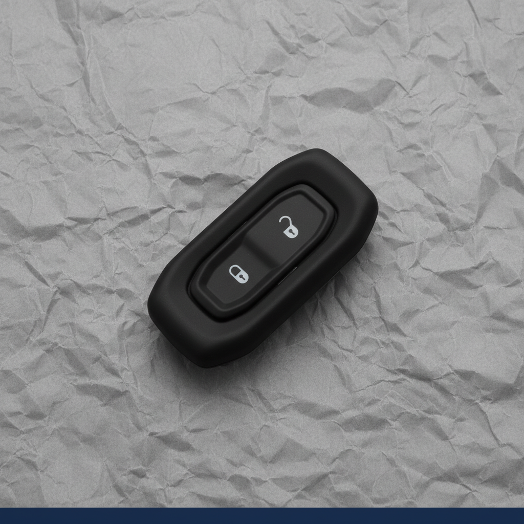 2018-2026 Wrangler JL Gladiator Door Lock Switch Driver Side OEM