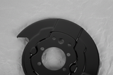Driver Side Brake Splash Shield - Top Section Detail