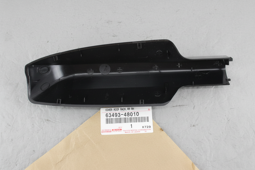 2001-2007 Toyota Highlander Rear Right Roof Rack End Cover Leg OEM W Sunroof Only