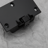 Ram Lower Armrest Lid Latch OEM - Mechanism Detail