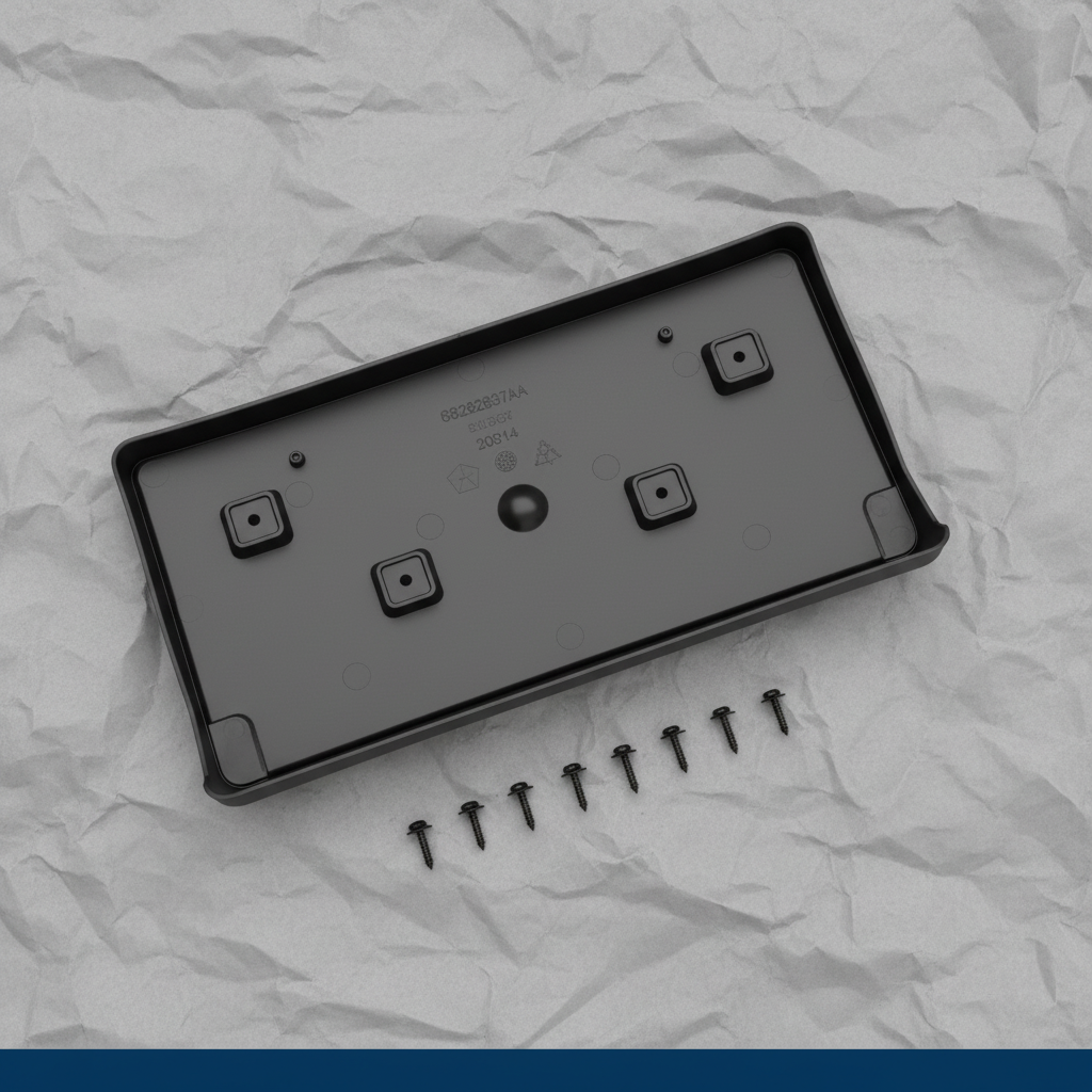 Jeep Grand Cherokee License Plate Bracket Mopar OEM