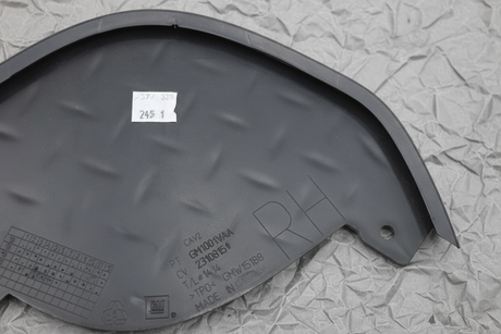Passenger Side Rear Bumper Step Pad Insert - Top Detail Angle 2