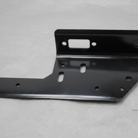 Ford Super Duty OEM Passenger Side Rear Bumper Bracket - Bottom Detail