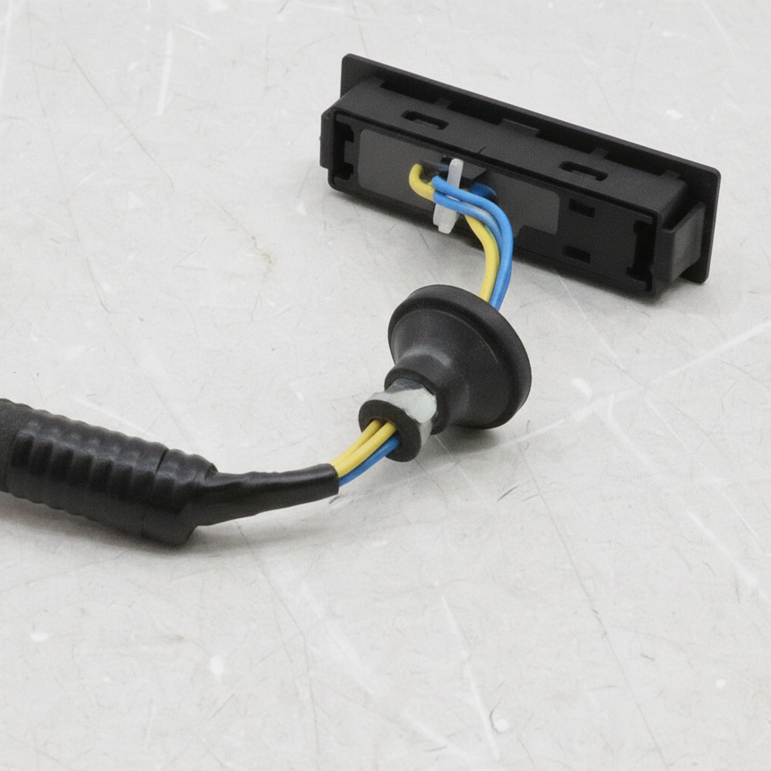 2013-2020 Nissan Pathfinder JX35 QX60 Liftgate Release Switch OEM - Bottom Detail Angle 2