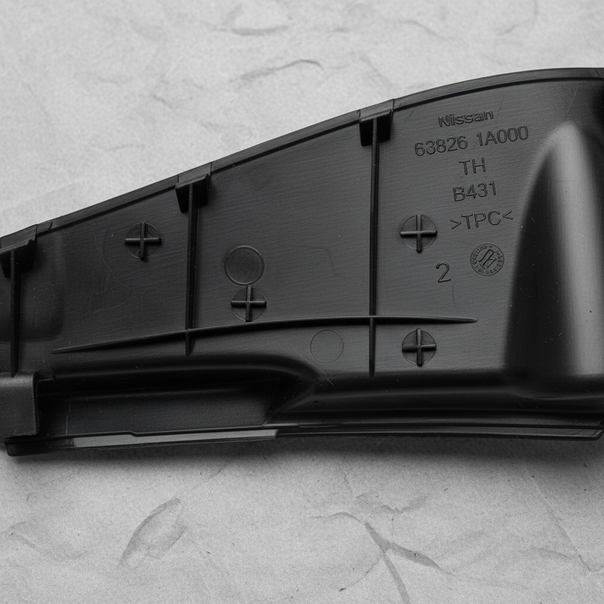 Nissan Altima Coupe Fender Cover Middle Detail 2