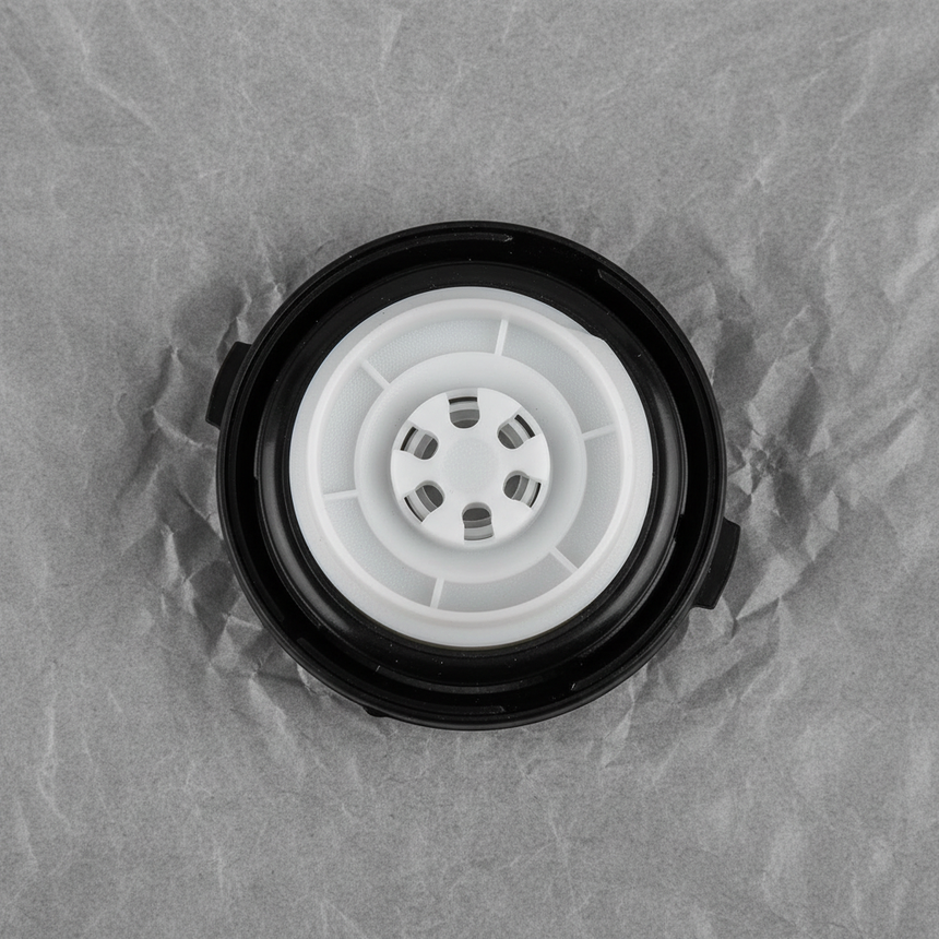 2012-2025 Nissan Gas Fuel Cap with Tether OEM - Middle Detail Alternate