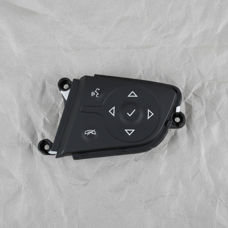 2017-2023 GMC Acadia Terrain Steering Wheel Right Side Radio Switch OEM – Full View on light grey kraft paper