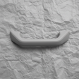 2019-2022 Ford F-150 Crew Cab Rear Passenger Assist Handle Medium Earth Gray OEM – Full View