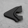 2016-2019 Ford Explorer 3rd Row Seat Latch Cover Ebony OEM - Full View