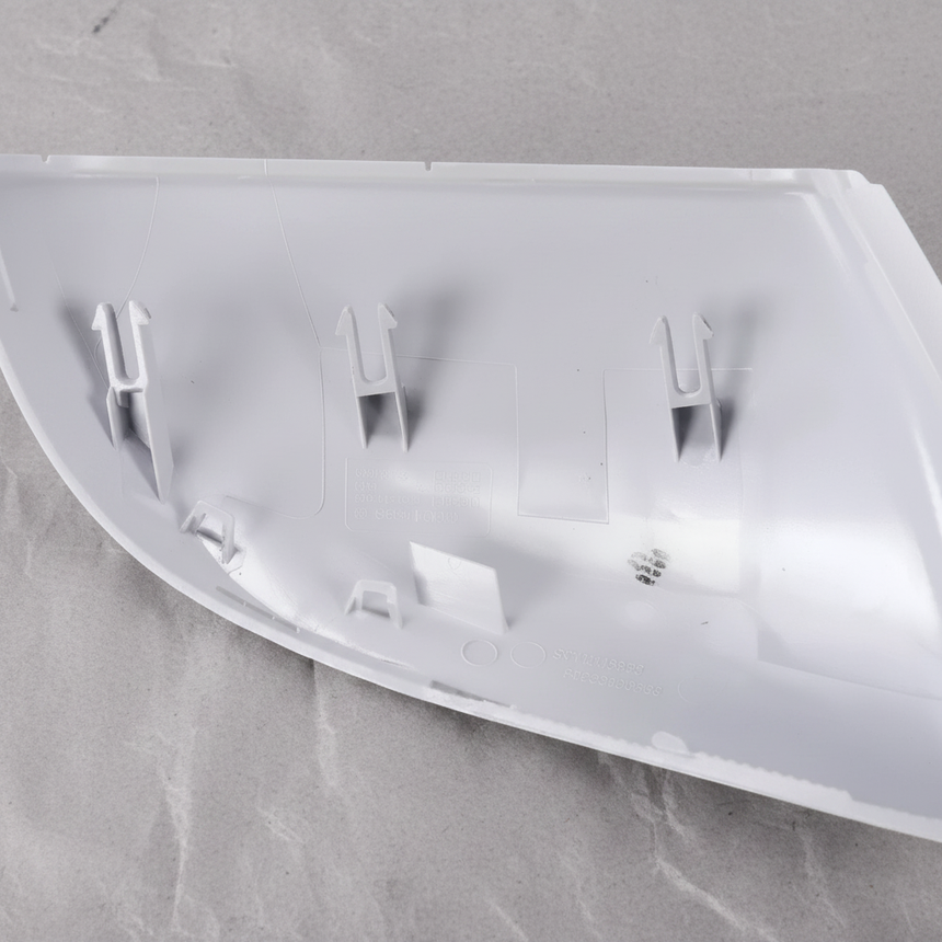 GM OEM Driver Side Mirror Back Cover Unpainted - Middle Detail 2