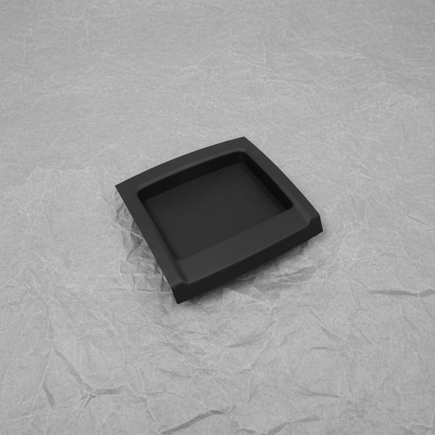 2013-2021 Nissan Frontier Xterra Console Tray Silver Trim Premium Audio OEM - Full View