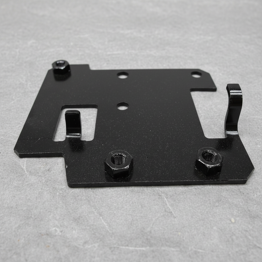 2012-21 Nissan NV Passenger Side OEM Bumper Bracket - Middle Detail 2