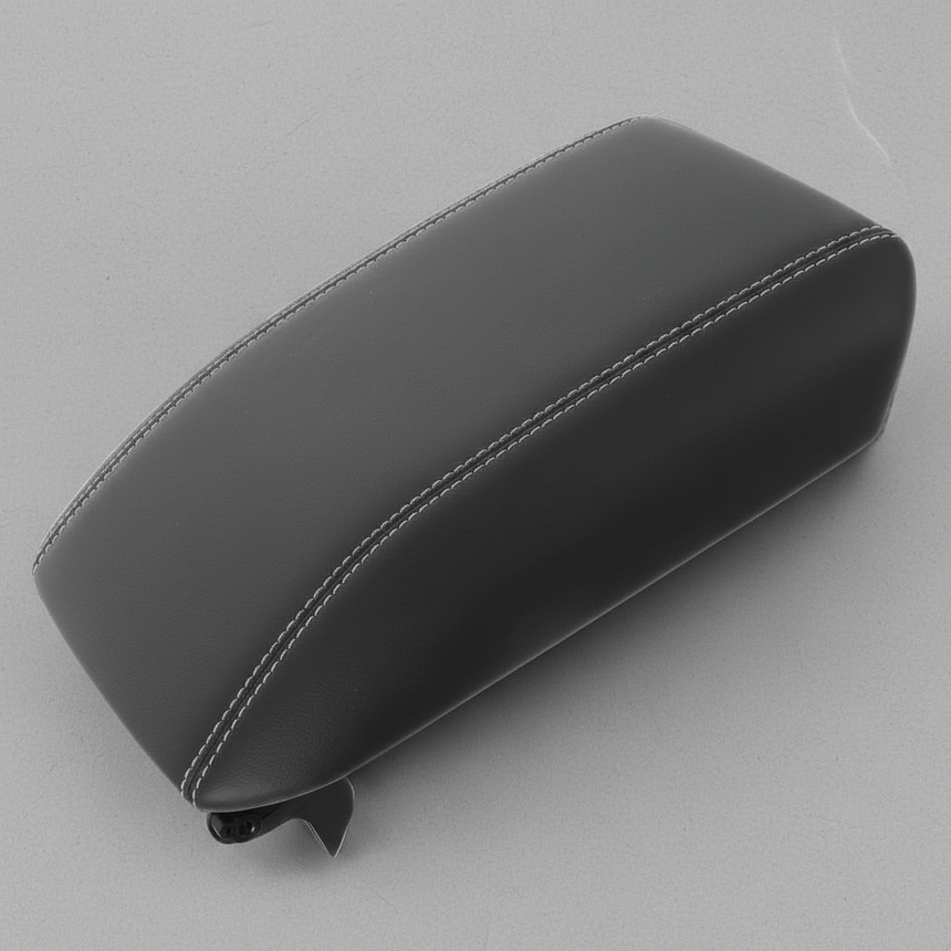 2020-2024 Ford Explorer ST OEM Upper Console Compartment Lid Door Armrest Black - Middle Macro