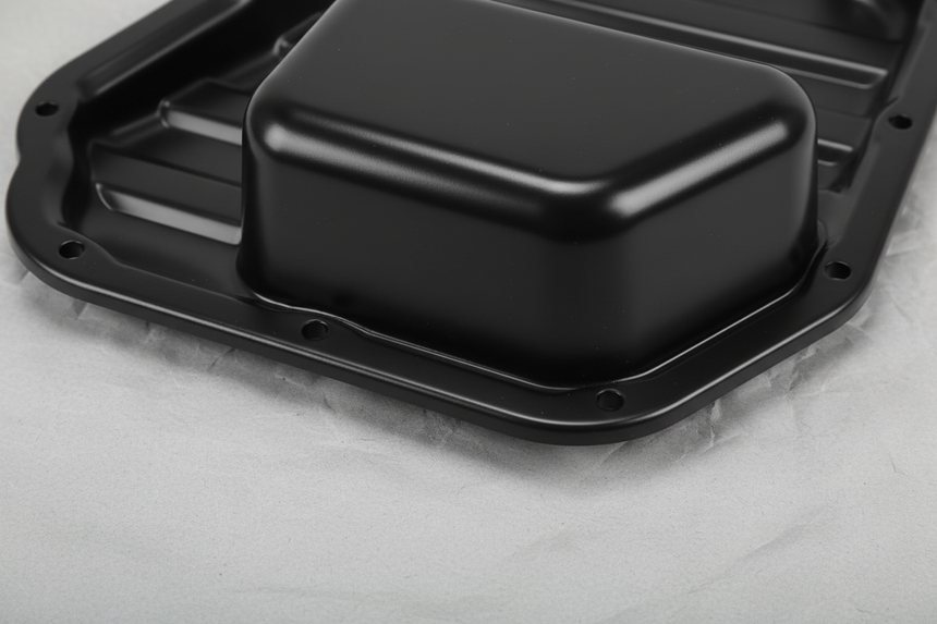 2008-2013 Nissan Altima 2.5 Lower Oil Pan - Top Detail