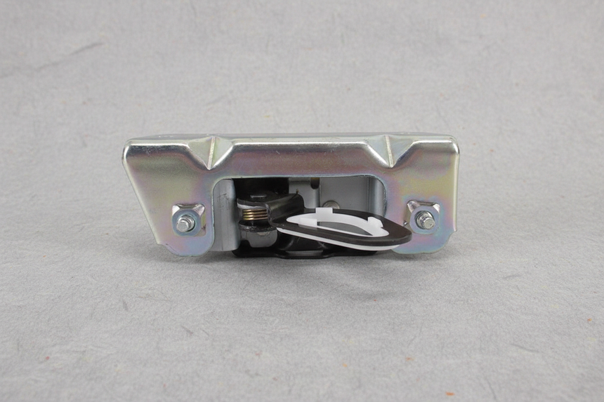 2004-15 Nissan Titan Genuine OEM Bed Storage Door Latch - Full View 2