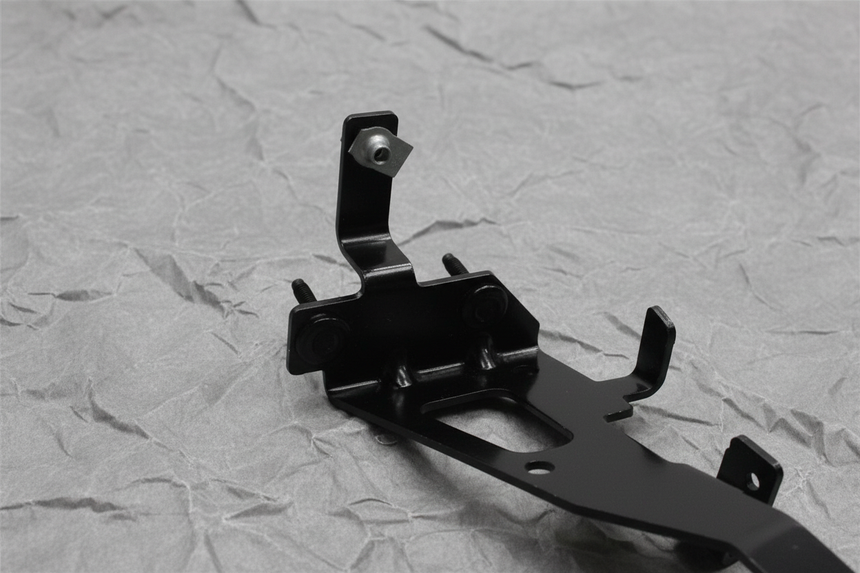 Auto Trans Auxiliary Cooler Bracket - Middle Detail Angle 2