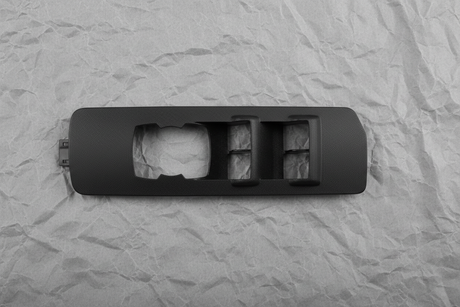 Front Driver Power Window Switch Housing - Middle Section Detail