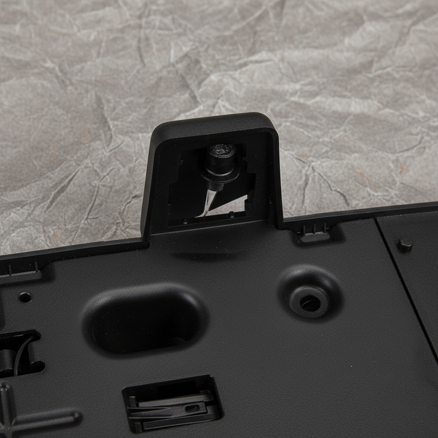 2007-2018 Jeep Wrangler JK Rear License Plate Bracket with Light OEM