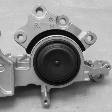 Nissan Rogue Driver Side Transmission Mount OEM - Macro Middle
