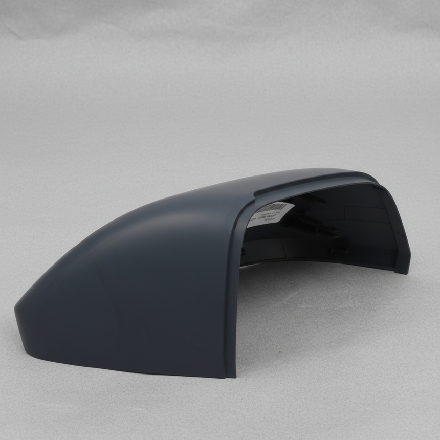 2018-2025 Volkswagen Atlas Atlas Cross Sport Passenger Sideview Mirror Cover Unpainted OEM - Top Detail Angle 2