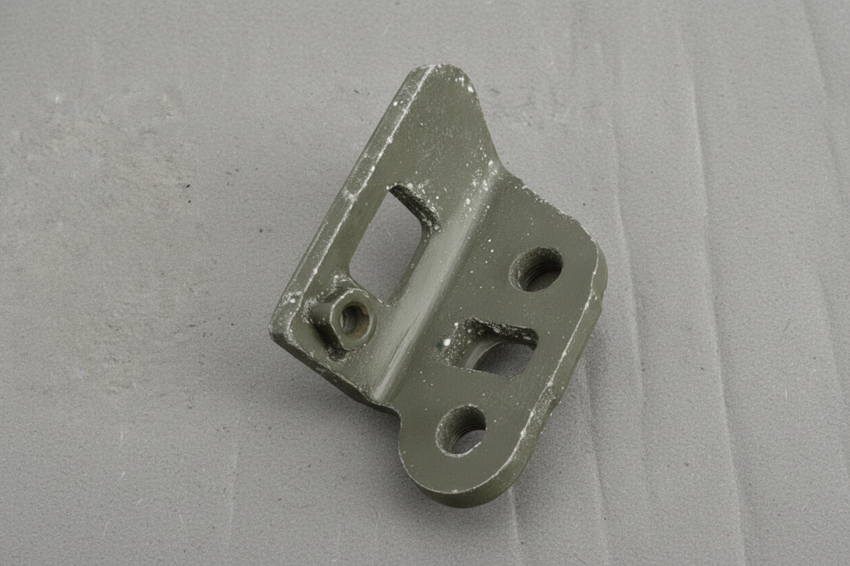 1999-2003 TL, 2001-2003 CL or 2001-2002 MDX OEM Alternator Bracket - rotated 30 degrees on gray kraft paper