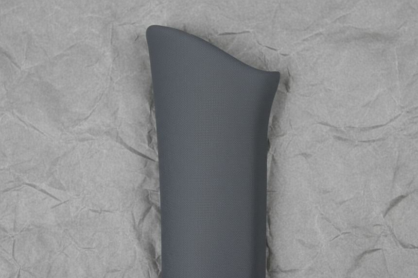 Driver Side Windshield A-Pillar Trim - Top Section Detail