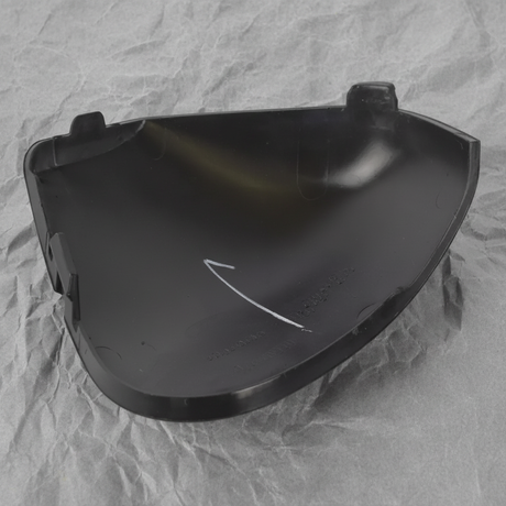 Close-up alternate angle of Ford OEM Front Grille Cap for 2014-18 Transit Connect