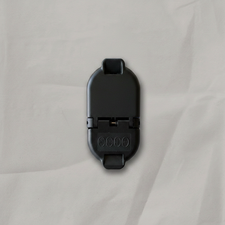 Ford F-150 F-250 F-350 Trailer Tow 4&7 Pin Connector OEM on grey wrinkled craft paper background