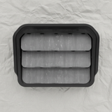 Full View - Grey Kraft Paper Background