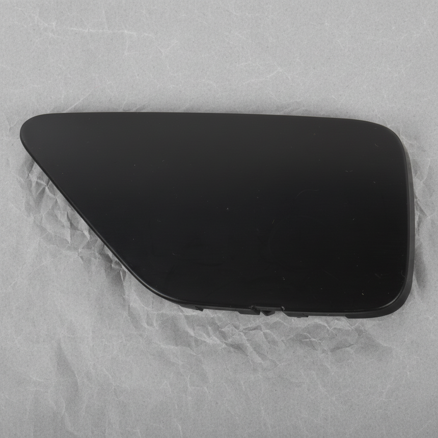 2013-17 Nissan LEAF Electric OEM Front Bumper Tow Hook Cover Trim Unpainted - Middle Detail