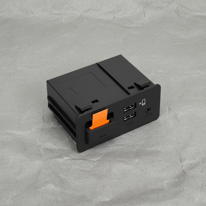 2018-2023 Mazda USB Hub Aux Console Genuine OEM - Full View