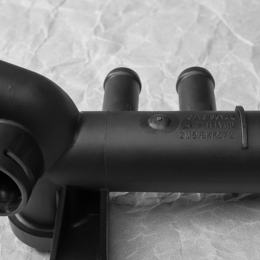 Volkswagen Beetle Coolant Flange Top Detail
