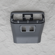 2021-2025 Ford F-150 Lightning OEM Center Console Rear Trim Panel Gray - Full View